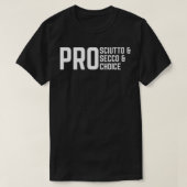 ProSciutto & ProSecco & ProChoice Tシャツ (デザイン正面)