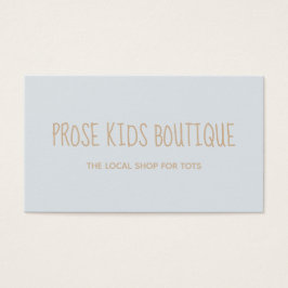 Prose Boutique Business Card for Your Local Shop