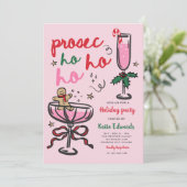 Prosec-Ho-Ho-Ho Christmas Cocktail Party 招待状 (スタンド正面)