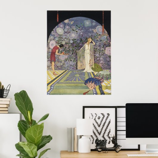 Proserpina in Pluto's Palace ポスター (ホームオフィス)