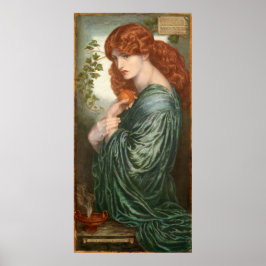 Proserpine by Dante Gabriel Rossetti ポスター