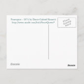 Proserpine by Dante Gabriel Rossetti ポストカード (裏面)