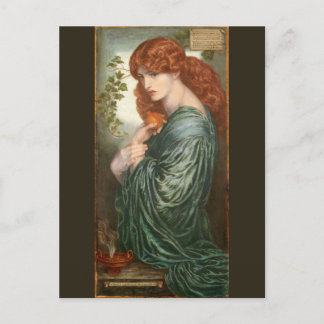 Proserpine by Dante Gabriel Rossetti ポストカード