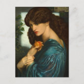 Proserpine by Dante Gabriel Rossetti ポストカード (正面)