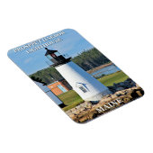 Prospect Harbor Light house, Maine Photo Magnet マグネット (右側)