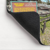 Prospect Mountain in Lake George Newyork マウスパッド (コーナー)