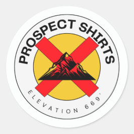 Prospect Shirts Storeステッカー ラウンドシール