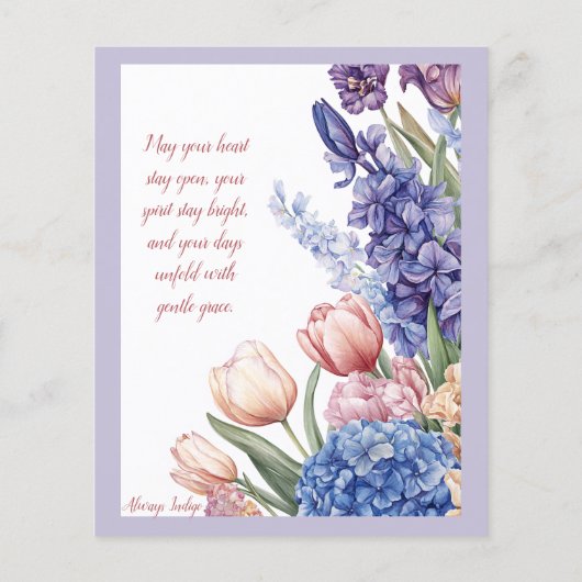 Prospectus チラシ (裏面)