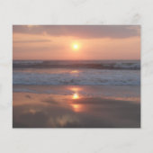 Prospectus Coucher de soleil rose sur la plage チラシ (裏面)