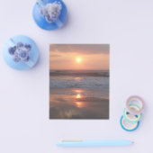 Prospectus Coucher de soleil rose sur la plage チラシ (シングル)