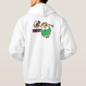 Prostのオクトーバーフェストのフード付きスウェットシャツ パーカ (裏面)
