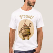 Prost – ビールTシャツ Tシャツ (正面)