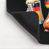 Prost Beer German American Flag Men Mug  マウスパッド (コーナー)