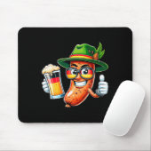 Prost Beer German American Flag Men Mug  マウスパッド (マウス)