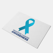 Prostate Cancer Awareness ドアマット (アングル)