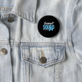 Prostate Cancer Awareness Support Squad Light Blue 缶バッジ (インサイチュ)