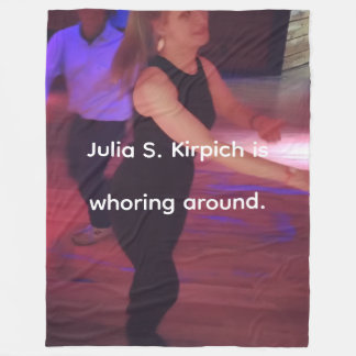 Prostitute Julia S. Kirpich Fleece Blanket フリースブランケット