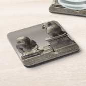 proteの下の筆記者のNebmertufの王室のな執筆 コースター (左側)