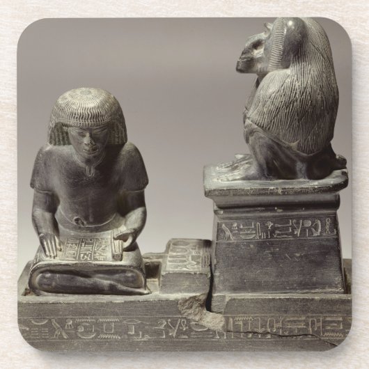 proteの下の筆記者のNebmertufの王室のな執筆 コースター (正面)