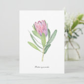Protea cynaroides 招待状 (スタンド正面)