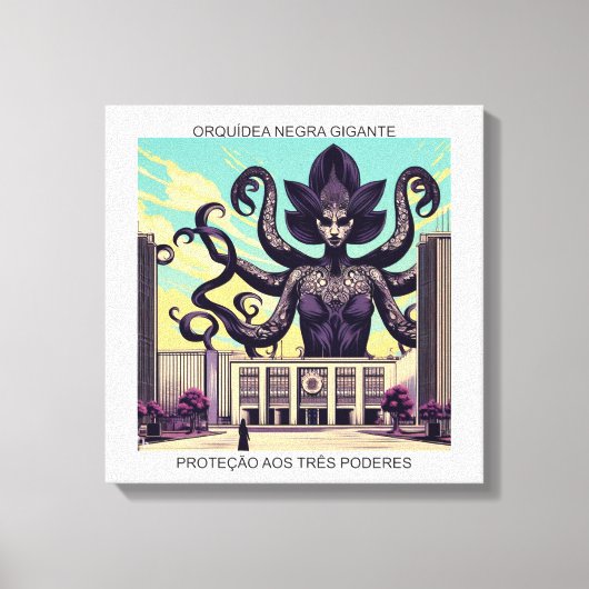 PROTEÇÃO AOS TRÊS PODERES - impressão em tela キャンバスプリント (正面)