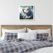 PROTEÇÃO DO PLANETA - CANVAS esticada キャンバスプリント (インサイチュ (寝室))