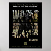 Protect Animals - Poster ポスター (正面)