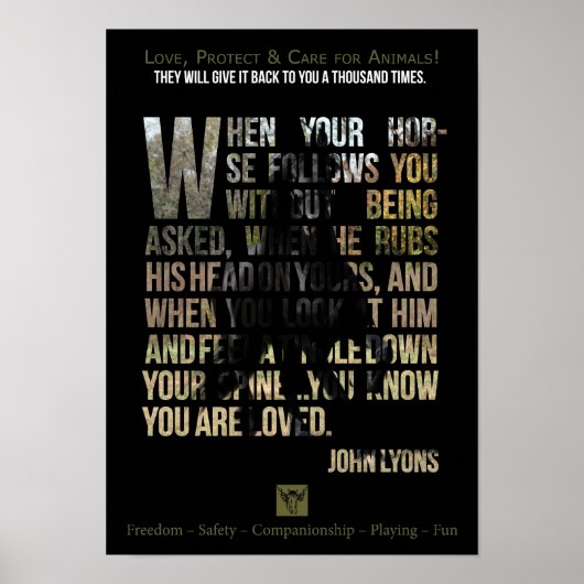 Protect Animals - Poster ポスター (正面)