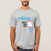 Protect Florida Trans Youth Tシャツ (正面)
