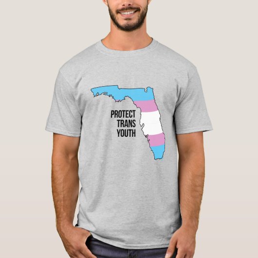 Protect Florida Trans Youth Tシャツ (正面)