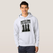 Protect Los Angeles — No ICE Zone Hoodie Activists パーカ (正面フル)