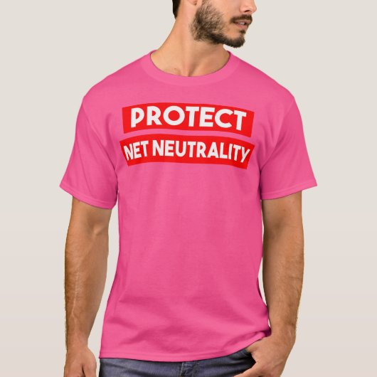 Protect Net Neutrality Save The Internet Privacy Tシャツ (正面)