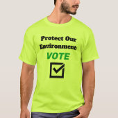 Protect Our Environment T-shirt Tシャツ (正面)