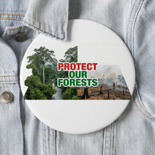 Protect our forest 缶バッジ (インサイチュ)