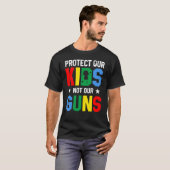 Protect Our Kids Not Gun End Gun Violence Tシャツ (正面フル)
