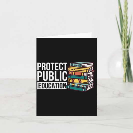 Protect Public Education  カード (正面)