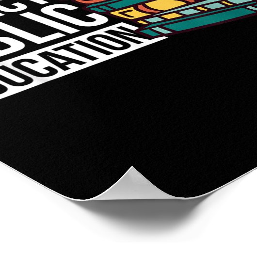 Protect Public Education ポスター (角)