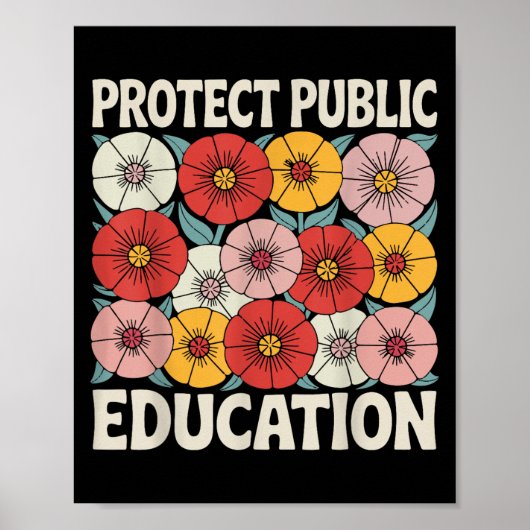 Protect Public Education  ポスター (正面)