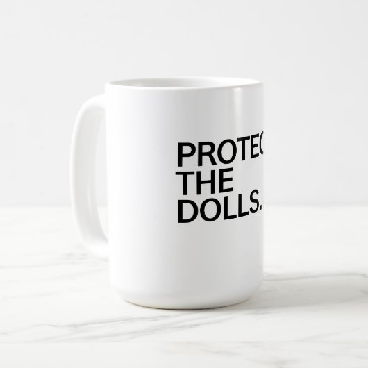 Protect The Dolls コーヒーマグカップ (正面左)