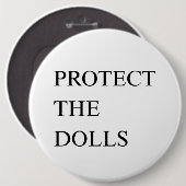 Protect the Dolls 缶バッジ (正面&裏面)