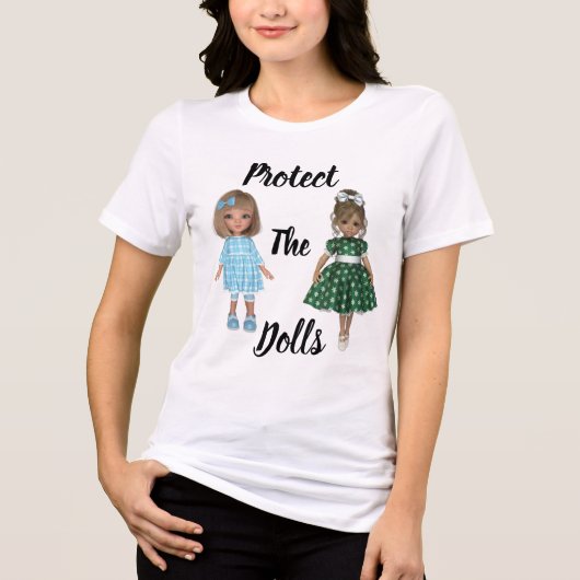 Protect The Dolls Tri-Blend Shirt トライブレンドＴシャツ (正面)