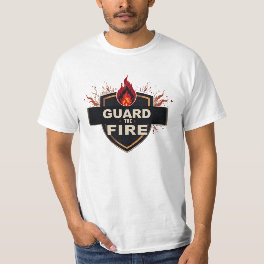 Protect the Legend Dragon Fantasy Warrior Shirt Tシャツ (正面)