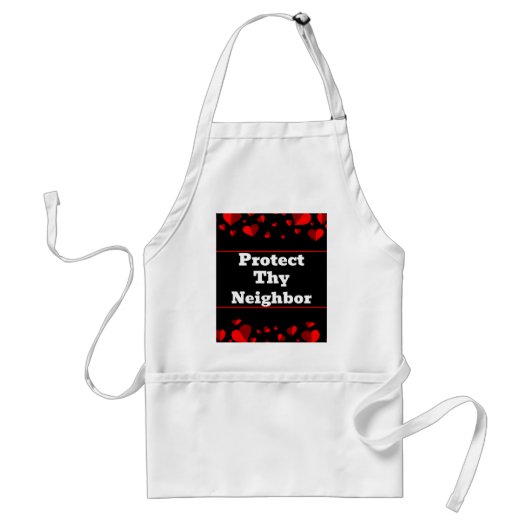 Protect Thy Neighbor Apron スタンダードエプロン (正面)