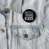 Protect Trans Kids. 缶バッジ (インサイチュ)
