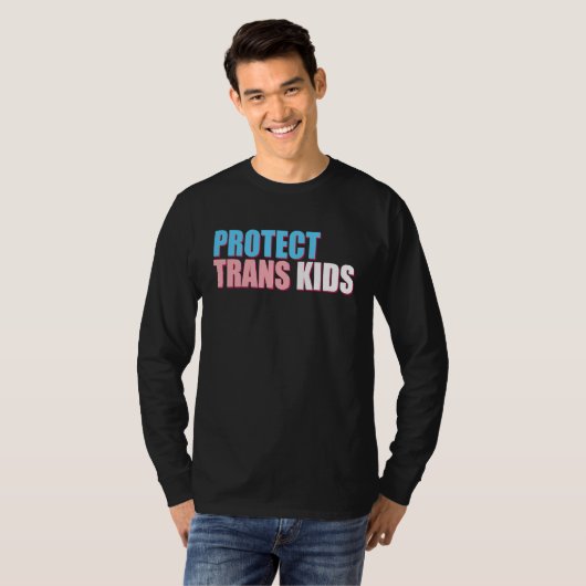 Protect Trans Kids LGBT Awareness For Equality Ant Tシャツ (正面フル)