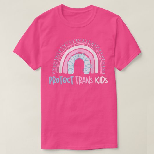 Protect Trans Kids T-Shirt Tシャツ (デザイン正面)