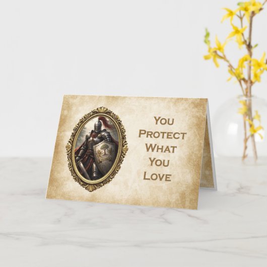 Protect What You Love  カード (黄色い花)