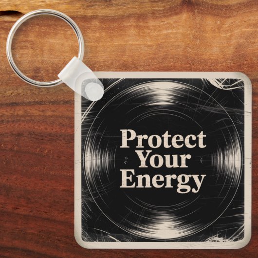 Protect Your Energy キーホルダー (正面)