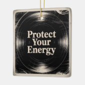 Protect Your Energy セラミックオーナメント (左)