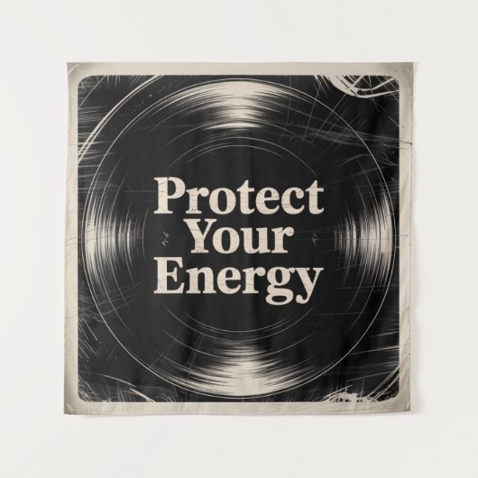 Protect Your Energy タペストリー (正面)